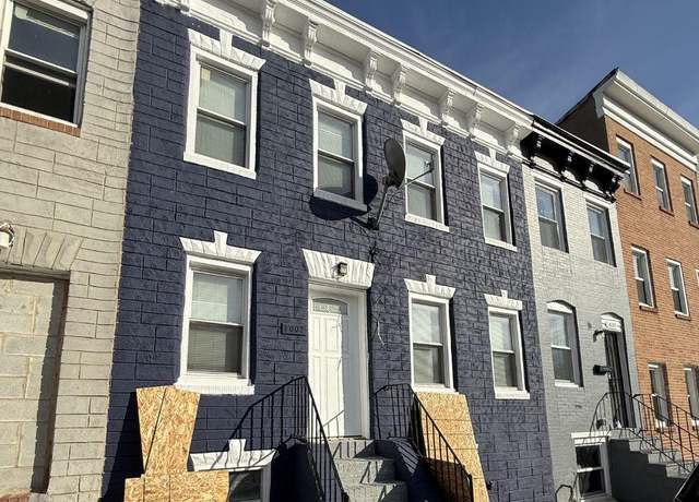 Property at 1607 Aisquith St, Baltimore, MD 21202, 3 beds, 1 bath