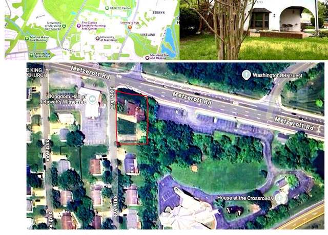 Property at 3701 Metzerott Rd, College Park, MD 20740, 3 beds, 2 baths