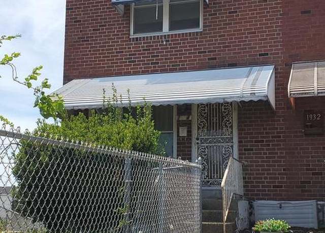 Property at 1934 S 30th St, Philadelphia, PA 19145, 3 beds, 1 bath