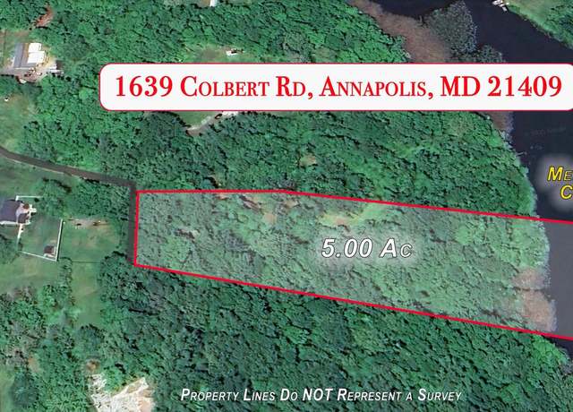 Property at 1639 Colbert Rd, Annapolis, MD 21409