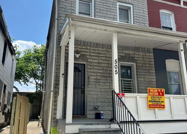 Property at 505 E 26th St, Baltimore, MD 21218, 2 beds, 1 bath