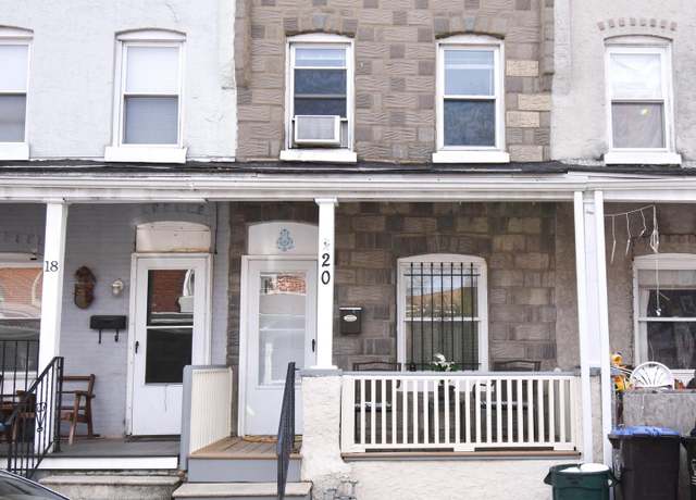 Property at 20 Lincoln Ave, Norristown, PA 19401, 2 beds, 1 bath