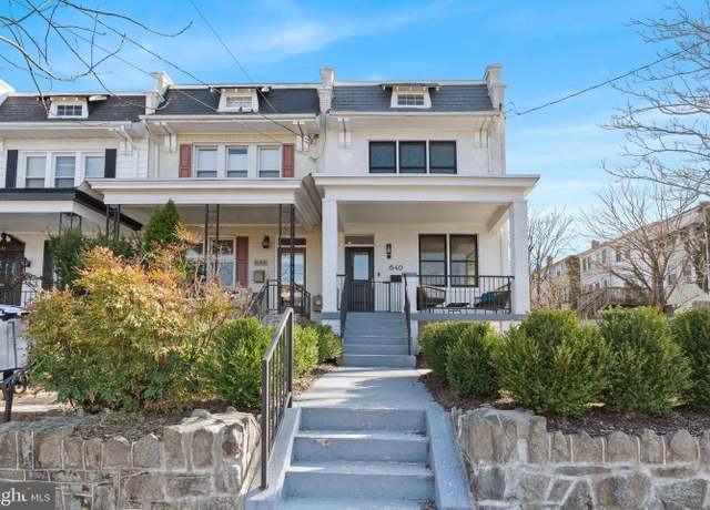 Property at 640 Farragut St NW, Washington, DC 20011, 4 beds, 3.5 baths