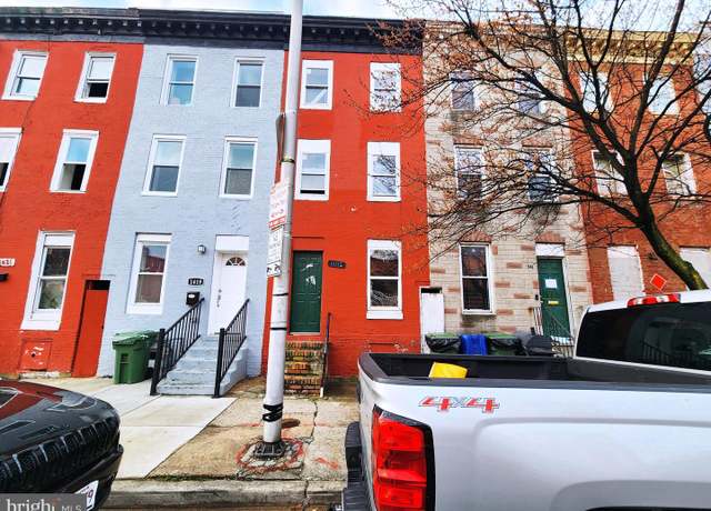 Property at 1417 E Preston St, Baltimore, MD 21213