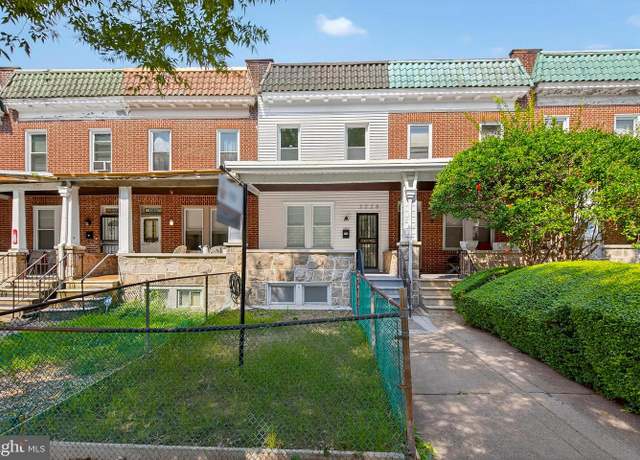 Property at 2028 Braddish Ave, Baltimore, MD 21216, 4 beds, 2.5 baths