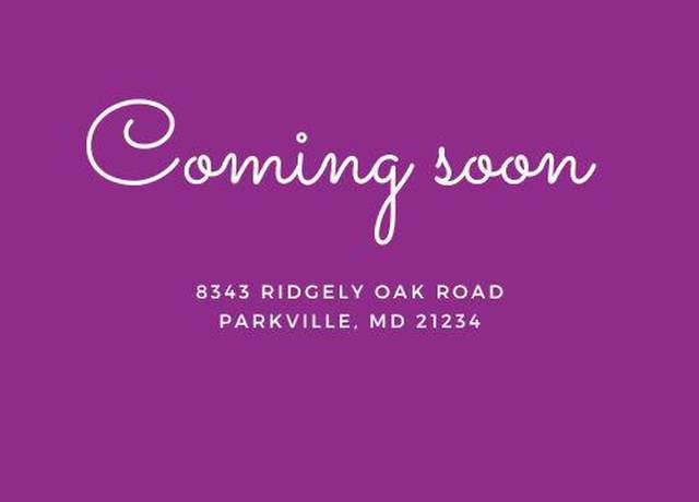Property at 8343 Ridgely Oak Rd, Parkville, MD 21234, 3 beds, 1.5 baths