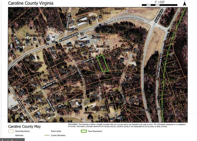 Property at Lot 3 Cedar Ln, Bowling Green, VA 22427