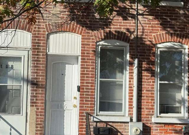 Property at 116 Lower Oak St, Wilmington, DE 19805, 2 beds, 2 baths