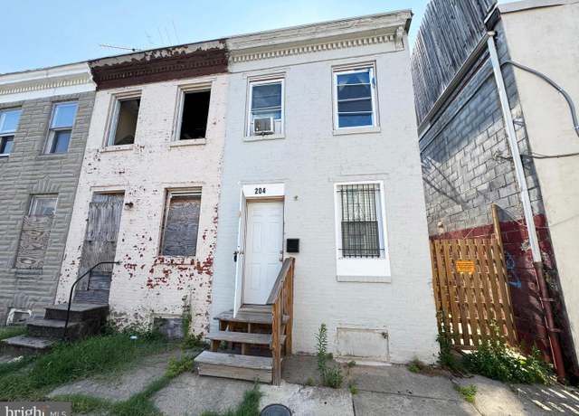 Property at 204 S Vincent St, Baltimore, MD 21223, 2 beds, 1.5 baths