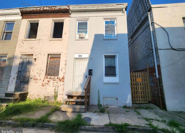 Property at 204 S Vincent St, Baltimore, MD 21223, 2 beds, 1.5 baths