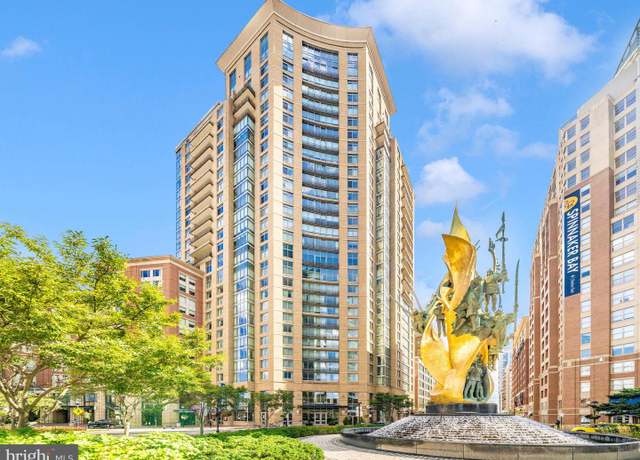 Property at 675 President St #1802, Baltimore, MD 21202, 1 bed, 1 bath