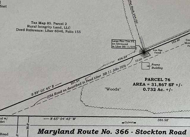 Property at Lot 76 Stockton Rd, Stockton, MD 21864