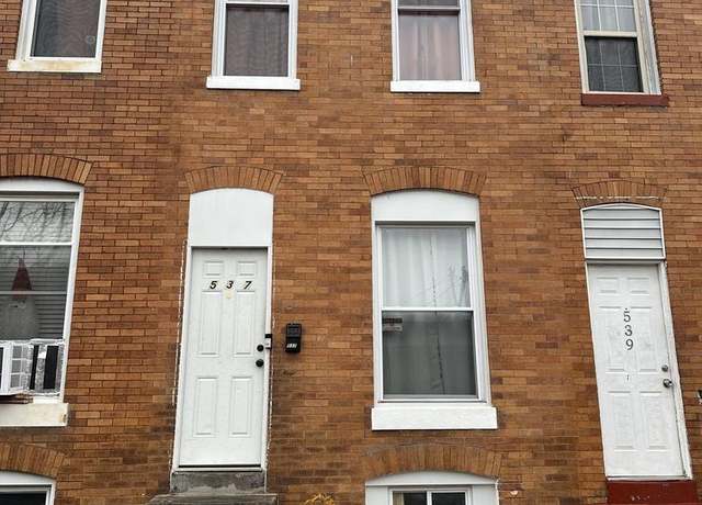 Property at 537 Fulton Ave, Baltimore, MD 21223, 3 beds, 1 bath