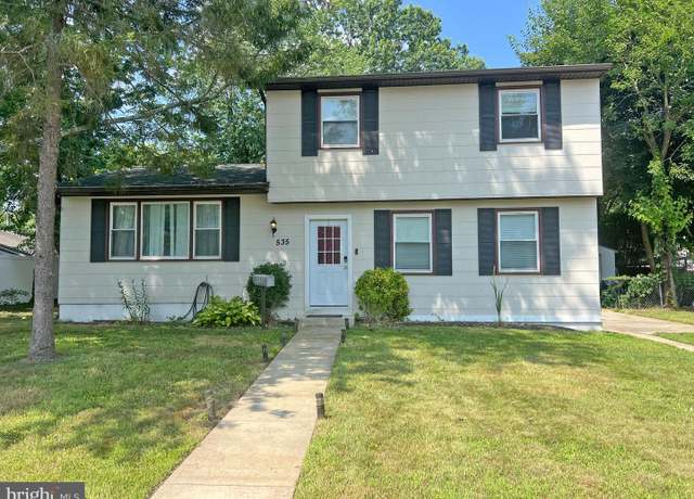 Property at 535 Frederick St, Williamstown, NJ 08094, 3 beds, 1 bath
