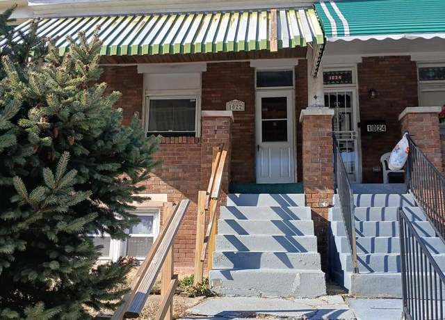 Property at 1022 N Bentalou St, Baltimore, MD 21216, 3 beds, 2 baths