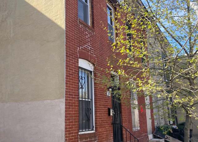 Property at 1820 Hope St, Baltimore, MD 21202, 2 beds, 1 bath