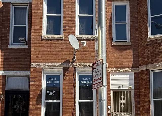 Property at 813 N Monroe St, Baltimore, MD 21217, 3 beds, 1.5 baths