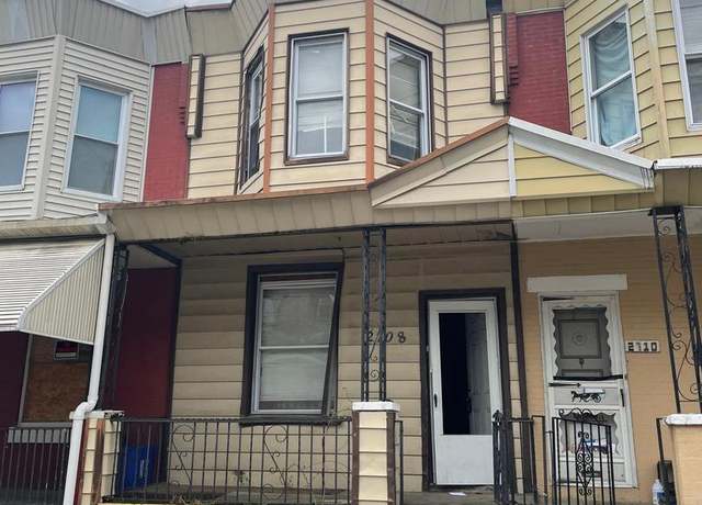 Property at 2708 W Seltzer St, Philadelphia, PA 19132, 2 beds, 1 bath