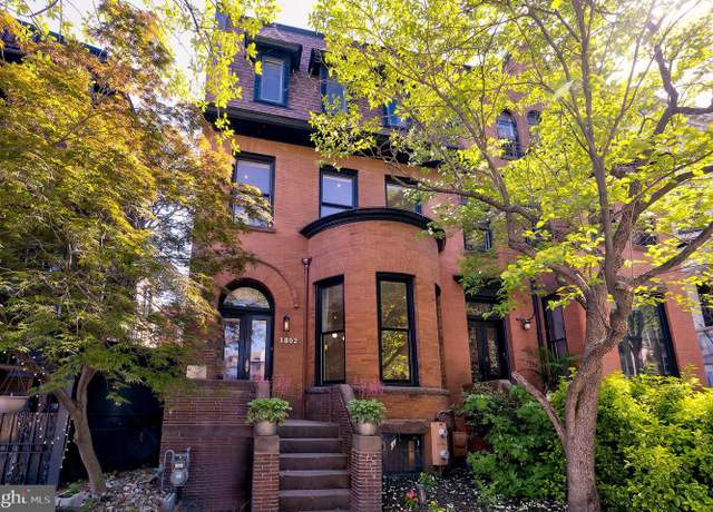Property at 1802 Wyoming Ave NW, Washington, DC 20009, 5 beds, 4.5 baths