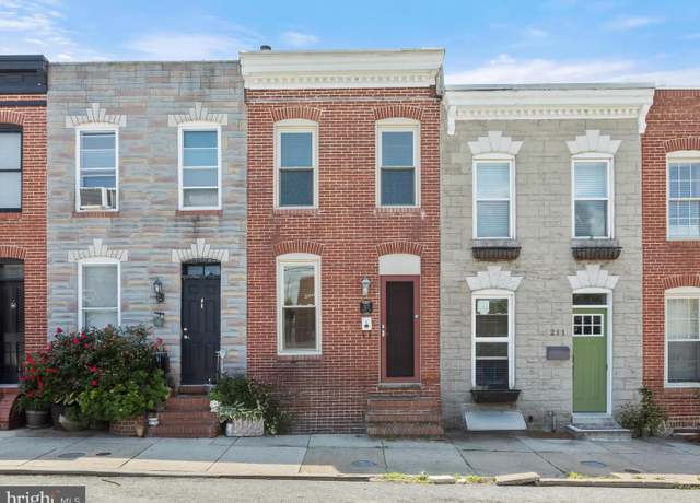 Property at 213 E Heath St, Baltimore, MD 21230, 2 beds, 2.5 baths