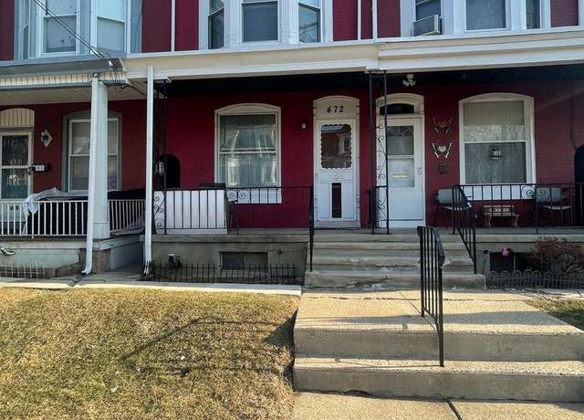 Property at 472 W Oley St, Reading, PA 19601, 5 beds, 1 bath
