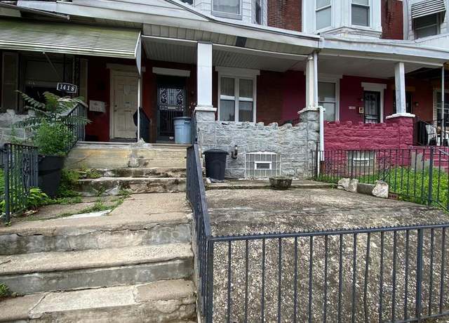 Property at 1420 N Conestoga St, Philadelphia, PA 19131, 2 beds, 1.5 baths