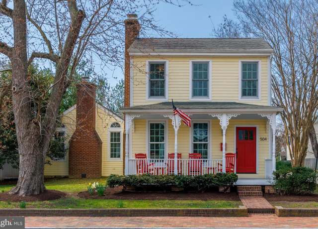 Property at 504 S Talbot St, Saint Michaels, MD 21663, 3 beds, 2.5 baths