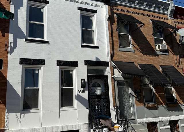Property at 3315 W Sergeant St, Philadelphia, PA 19132, 3 beds, 1 bath