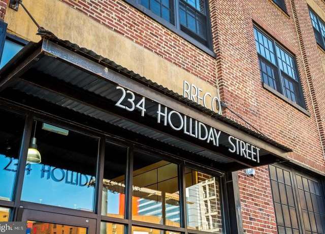 Property at 234 Holliday St #203, Baltimore, MD 21202, 1 bed, 1 bath