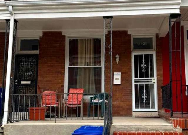 Property at 2236 W Fayette St, Baltimore, MD 21223, 3 beds, 1 bath