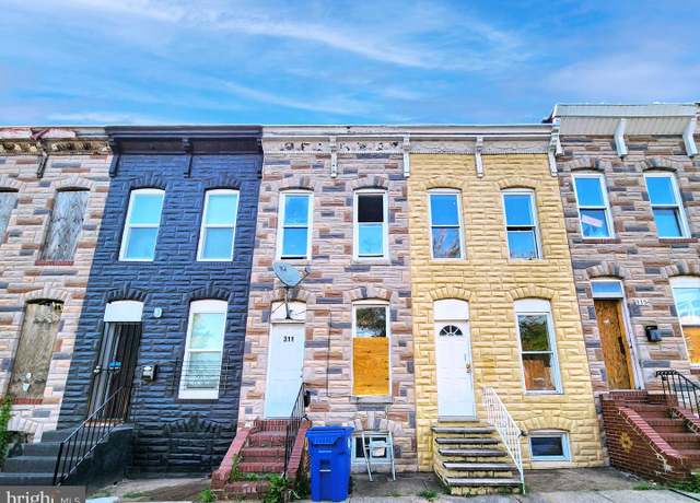 Property at 311 S Bentalou St, Baltimore, MD 21223, 2 beds, 1 bath