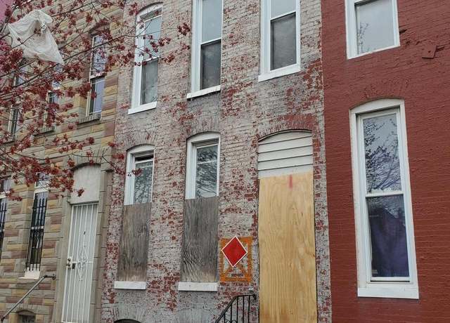 Property at 1824 Wilkens Ave, Baltimore, MD 21223, 2 beds, 1 bath