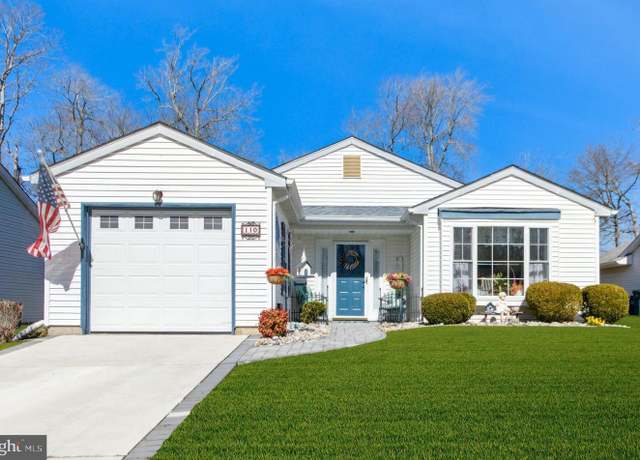 Property at 110 Lantern Pl, Tuckerton, NJ 08087, 2 beds, 2 baths