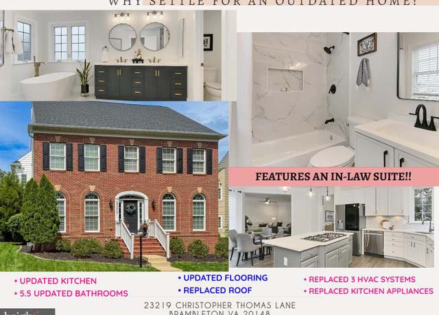Property at 23219 Christopher Thomas Ln, Brambleton, VA 20148, 5 beds, 5.5 baths