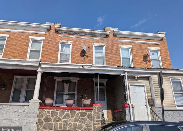Property at 1203 N Curley St, Baltimore, MD 21213, 3 beds, 1 bath