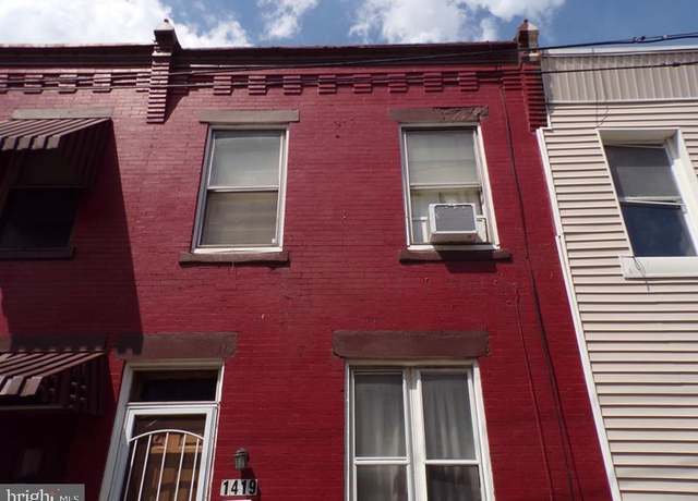 Property at 1419 W Mayfield St, Philadelphia, PA 19132, 3 beds, 1 bath