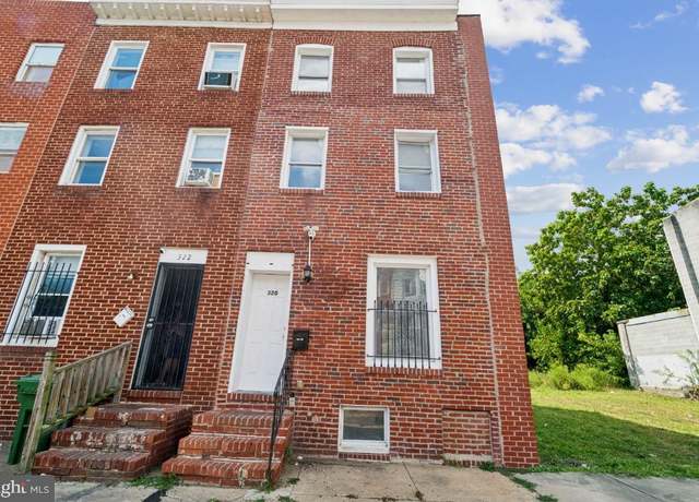 Property at 320 S Stricker, Baltimore, MD 21223, 4 beds, 2 baths