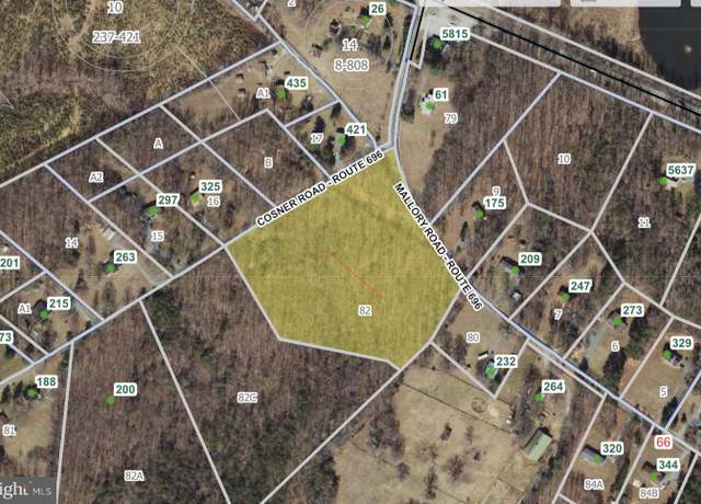 Property at Lot 82 Cosner Rd, Louisa, VA 23093