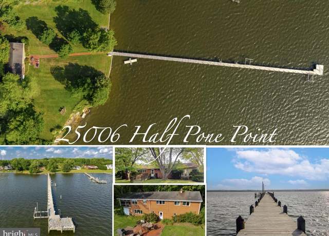 Property at 25006 Half Pone Point Rd, Hollywood, MD 20636, 4 beds, 3 baths