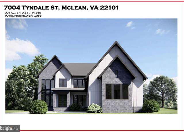 Property at 7004 Tyndale St, Mclean, VA 22101, 6 beds, 7 baths
