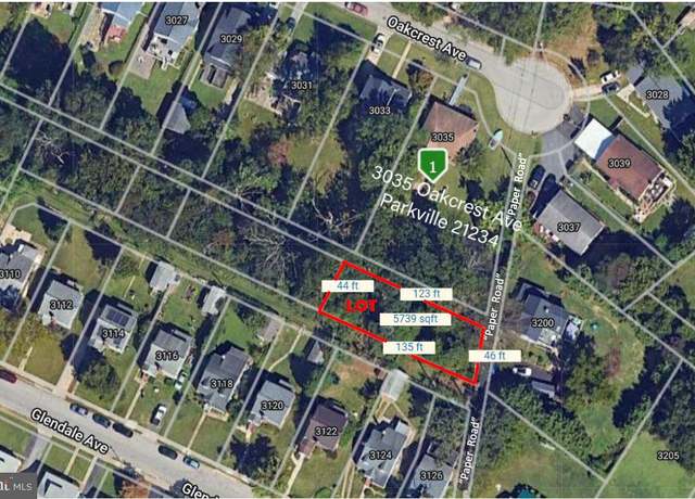 Property at 3035-a Oakcrest Ave, Baltimore, MD 21234