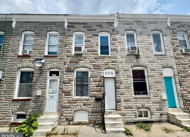 Property at 525 N Rose St, Baltimore, MD 21205, 3 beds, 1 bath