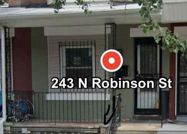 Property at 243 N Robinson St, Philadelphia, PA 19139, 2 beds, 2 baths