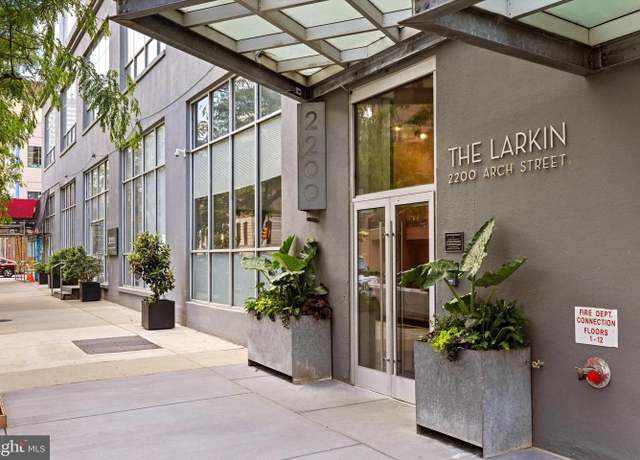 Property at 2200-28 Arch St #710, Philadelphia, PA 19103, 2 beds, 1 bath