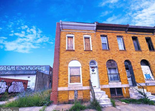 Property at 2122 E North Ave, Baltimore, MD 21213, 2 beds, 1 bath