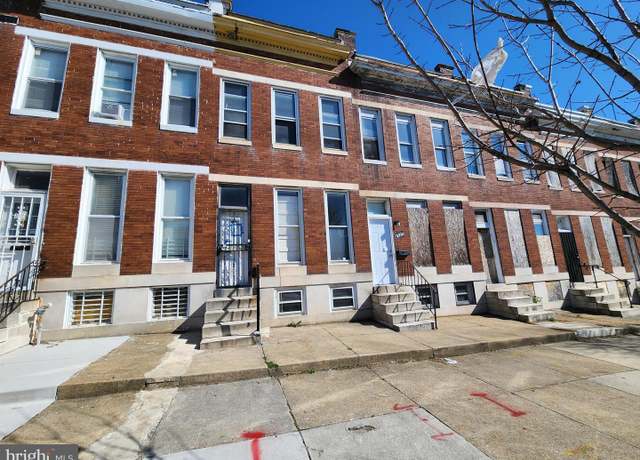 Property at 2736 Edmondson Ave, Baltimore, MD 21223, 2 beds, 1 bath