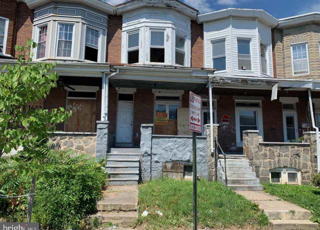 Property at 1604 N Smallwood St, Baltimore, MD 21216