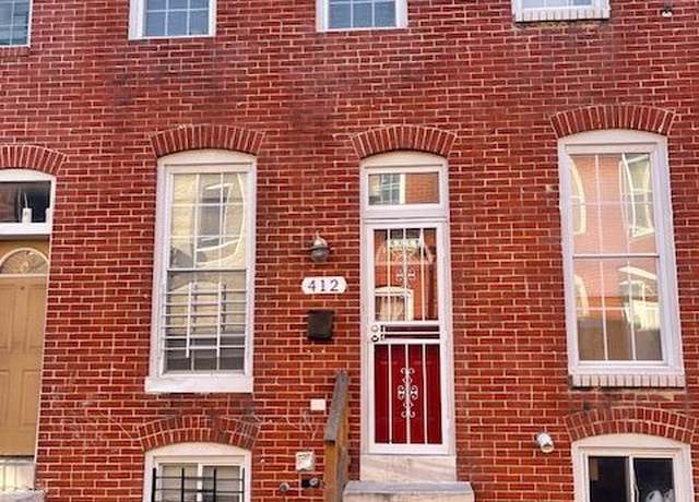 Property at 412 N Port St, Baltimore, MD 21224, 2 beds, 1 bath