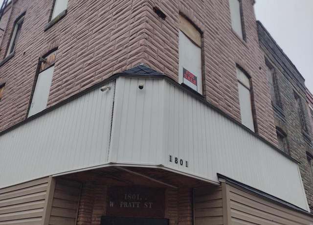 Property at 1801 W Pratt St, Baltimore, MD 21223
