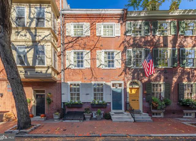 Property at 535 Delancey St, Philadelphia, PA 19106, 4 beds, 3 baths